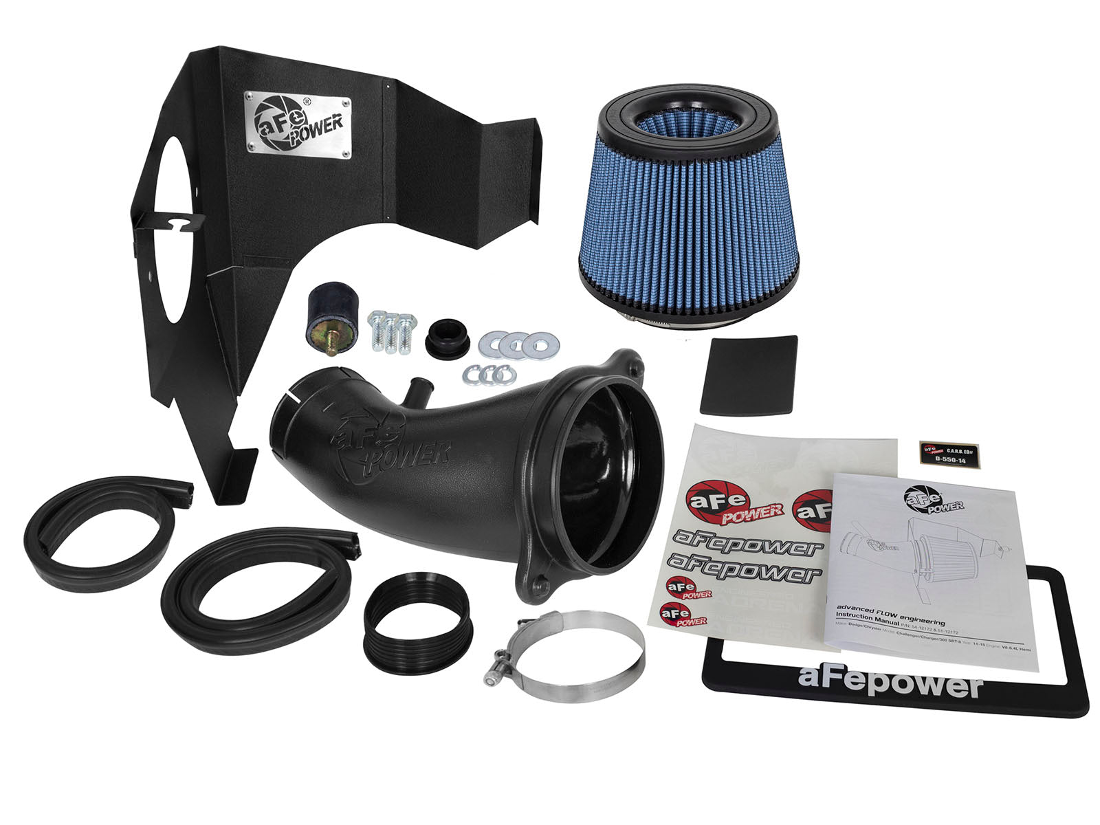 aFe MagnumFORCE Intake Stage-2 Pro 5R 11-12 Dodge Challenger/Charger / - 54-12172-C-Dub Tech