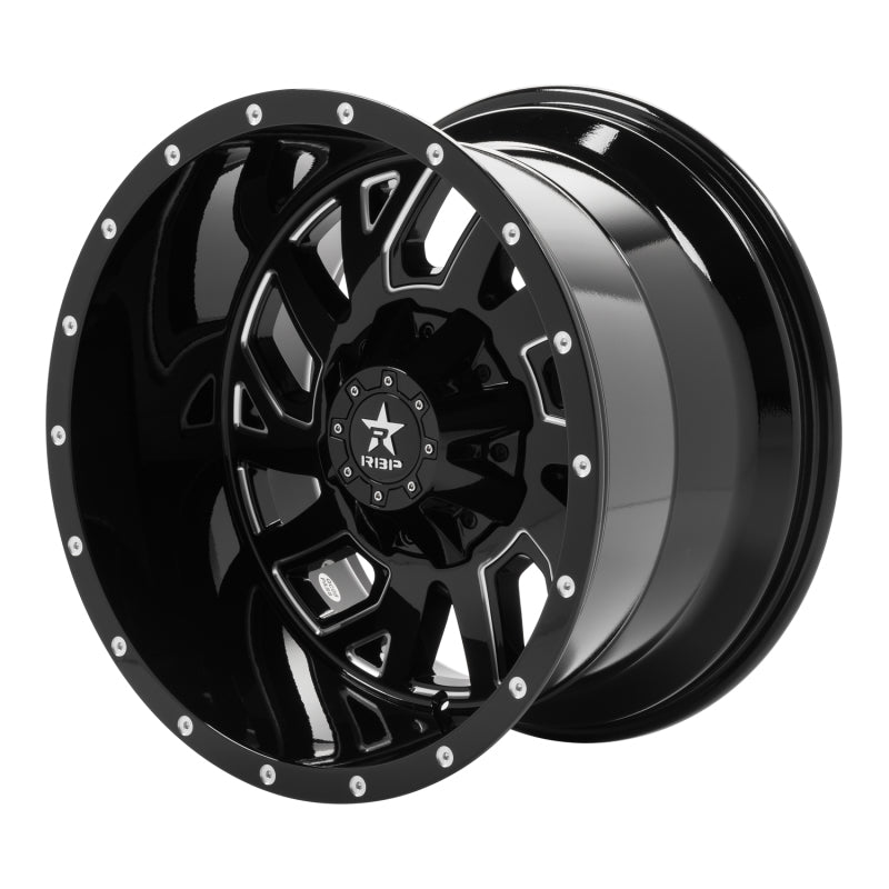 RBP 65R GLOCK GLOSS BLK MACHINED GROOVES