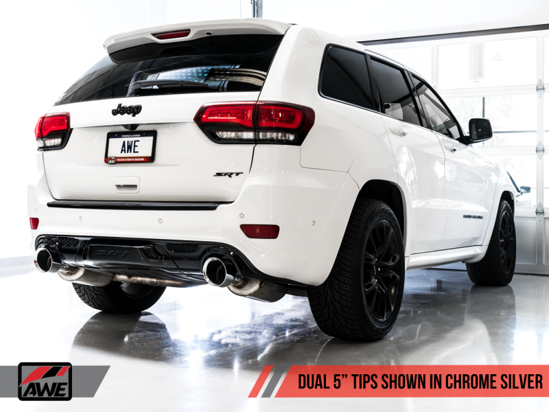 AWE Tuning 2020 Jeep Grand Cherokee SRT Track Edition Exhaust - 3020-32061-C-Dub Tech