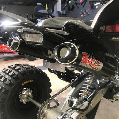 EVO R Dual Full System (Black) - Yamaha Raptor 700 (06-14)