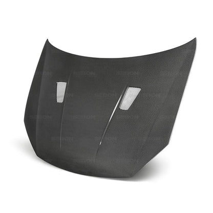 Seibon 10-11 VW Golf GTI 5K/MK6 TM Carbon Fiber Hood - HD1011VWGTIB-TM
