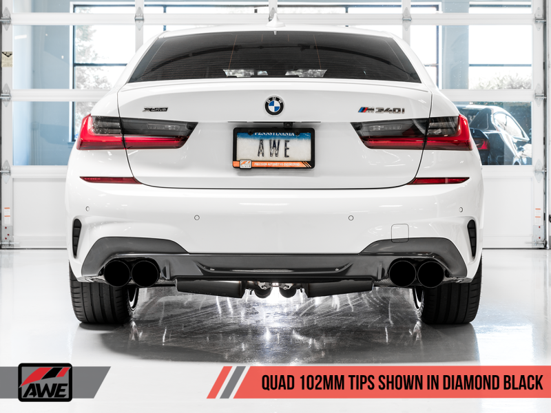 AWE Tuning 2019+ BMW M340i (G20) Track Edition Exhaust - - 3020-43085-C-Dub Tech