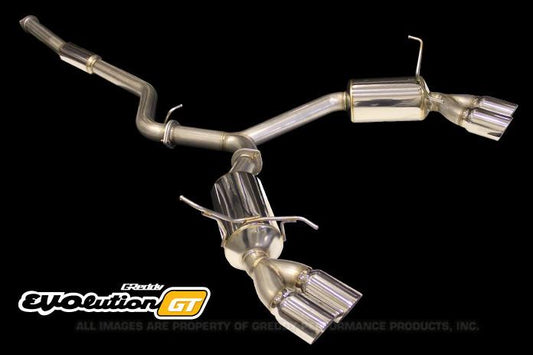 GReddy 11-14 Subaru STI Sedan Evolution GT Exhaust - 10168300