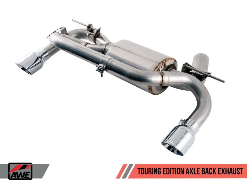 AWE Tuning BMW F3X 340i Touring Edition Axle-Back Exhaust - - 3010-32034-C-Dub Tech
