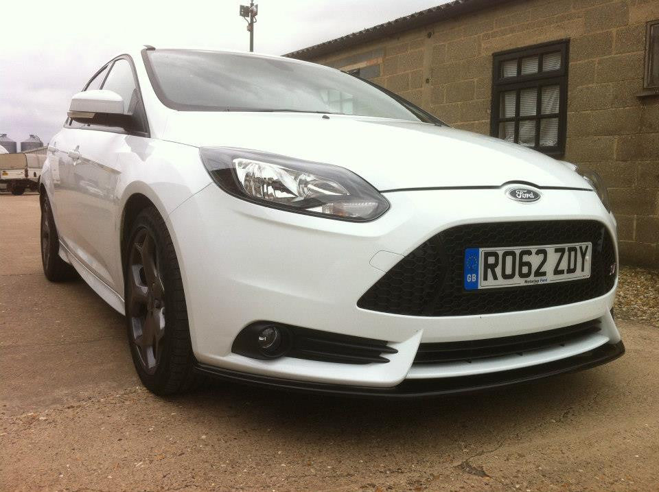 Triple R Composites Front Splitter - Ford Focus ST 2013-2014