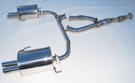 Invidia 05+ Subaru Legacy GT Stainless Steel Quad Tip Cat-back - HS05SL1GT3