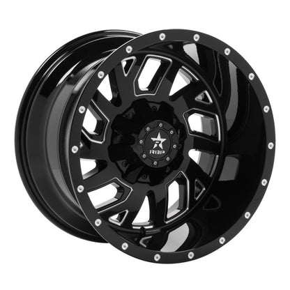 RBP 65R GLOCK GLOSS BLK MACHINED GROOVES