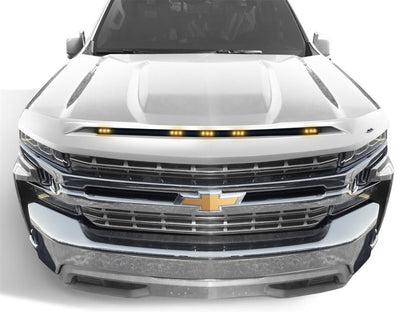 AVS 2016-2018 Chevy Silverado 1500 Aeroskin Low Profile Color-Match Hood - 753123-GAZ-C-Dub Tech