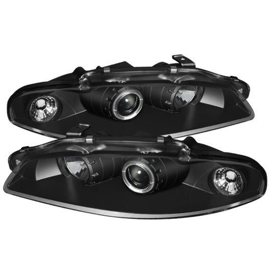 Spyder Mitsubishi Eclipse 97-99 Projector Headlights LED Halo Black High - 5011473