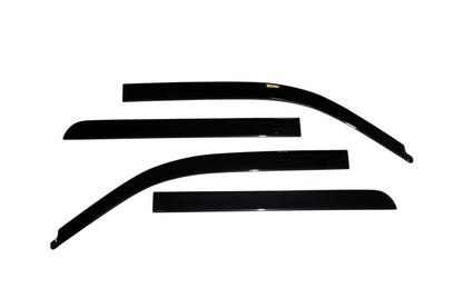 AVS 09-14 Ford F-150 Supercrew Ventvisor Low Profile Deflectors 4pc - 894011-C-Dub Tech