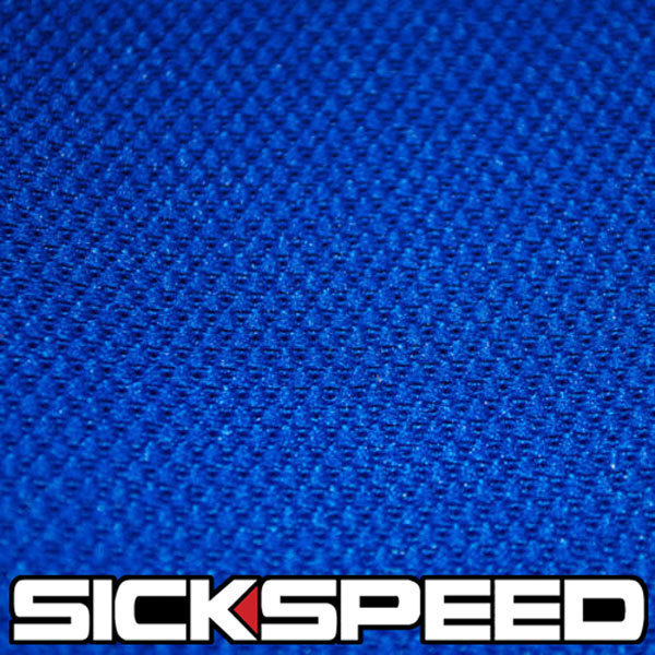 BLUE JERSEY PINEAPPLE SEAT CLOTH FOR RECARO/BRIDE/SPARCO FABRIC RACE SEATS-C-Dub Tech