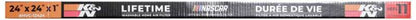 K&N HVAC Filter - 24 x 24 x 1 - HVC-12424