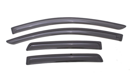 AVS 07-11 Chevy Aveo Ventvisor Outside Mount Window Deflectors 4pc - 94281-C-Dub Tech