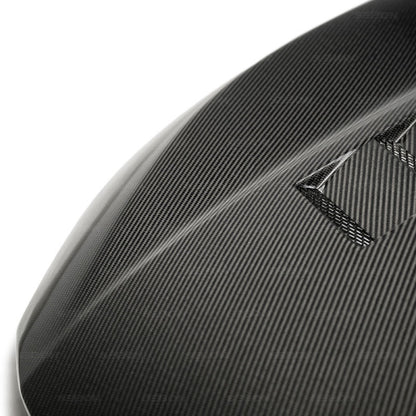 Seibon 17-18 Honda Civic Type-R TS-Style Carbon Fiber Hood - HD17HDCVR-TS