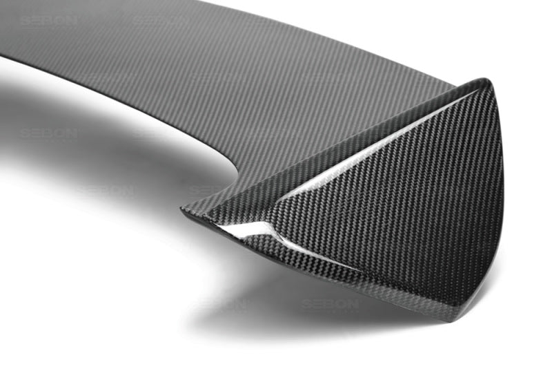 Seibon 08-10 Subaru WRX/STi Hatchback OEM-style Carbon Fiber Rear Spoiler - RS0809SBIMP-STI