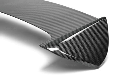Seibon 08-10 Subaru WRX/STi Hatchback OEM-style Carbon Fiber Rear Spoiler - RS0809SBIMP-STI