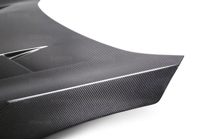 Seibon 2016-2018 Honda Civic Coupe/Sedan/Hatchback TS-Style Carbon Fiber Hood - HD16HDCV-TS