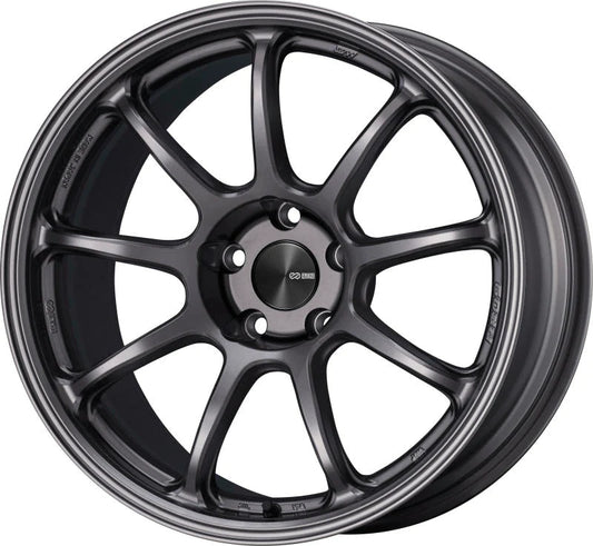 Enkei PF09 17x7 4x100 45mm Offset 75mm Bore Dark Silver - 540-770-4945DS