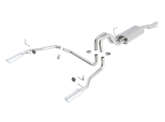 Borla 05-08 Ford F-150 66in/78in Bed 4dr SS Catback Exhaust - 140137-C-Dub Tech