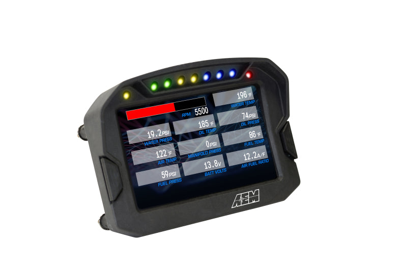 AEM CD-5LG Carbon Logging Digital Dash Display w/ Internal 10Hz - 30-5603-C-Dub Tech