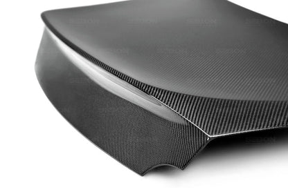 Seibon 09-17 Nissan GT-R R35 C Style Carbon Fiber Trunk - TL0910NSGTR-C