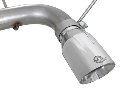 aFe Large Bore HD 3in 304 SS Cat-Back Exhaust w/ - 49-38078-P