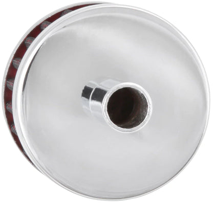 K&N Steel Base Crankcase Vent Filter 0.5in Vent OD x - 62-1100