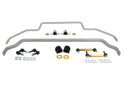 Whiteline 09-14 Nissan GT-R Front and Rear Swaybar Kit - BNK008