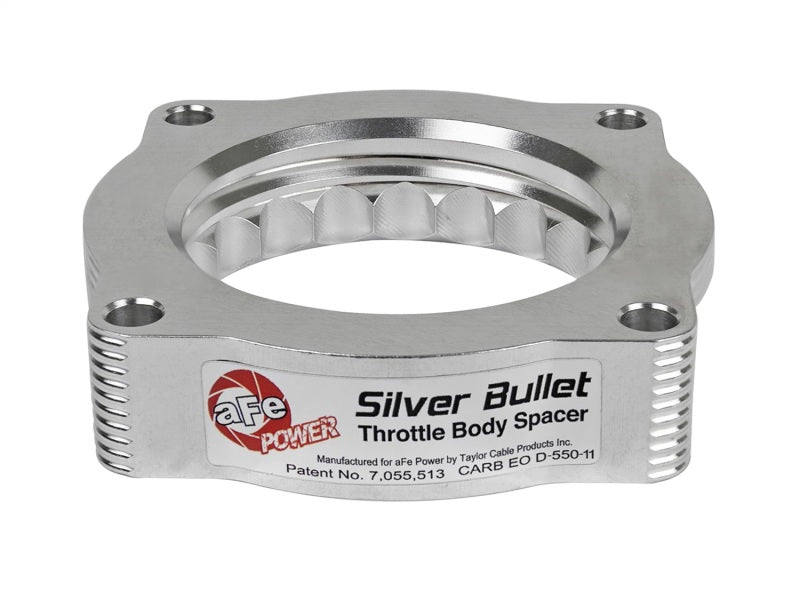 aFe Silver Bullet Throttle Body Spacer N62 Only BMW (E53) - 46-31001-C-Dub Tech