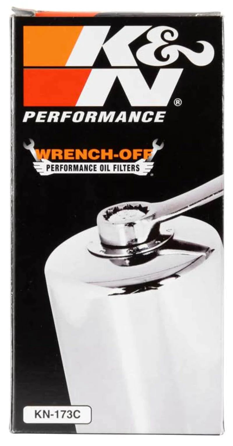 K&N Oil Filter 80-98 Harley Davidson FXB/FXD?FXDB/FXDC/FXDL/FXDS/FXDWG - 3in OD - KN-173C