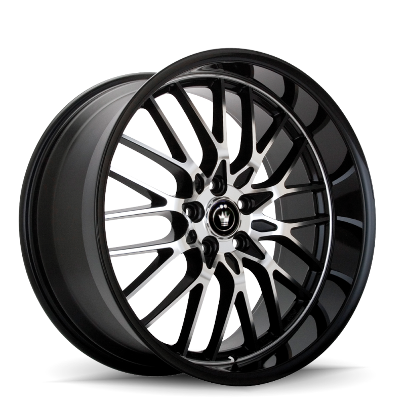 KONIG LACE BLACK/MACHINE SPOKE