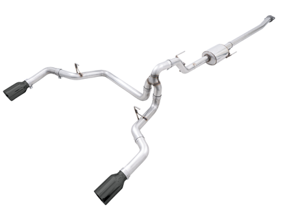 AWE 0FG 21+ Ford F150 Dual Split Rear Cat-Back Exhaust- - 3015-33119-C-Dub Tech