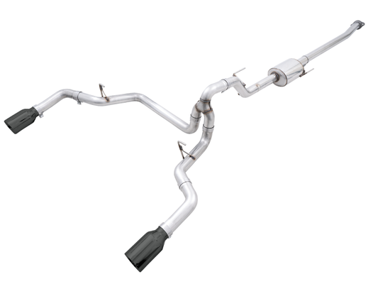 AWE 0FG 21+ Ford F150 Dual Split Rear Cat-Back Exhaust- - 3015-33119-C-Dub Tech