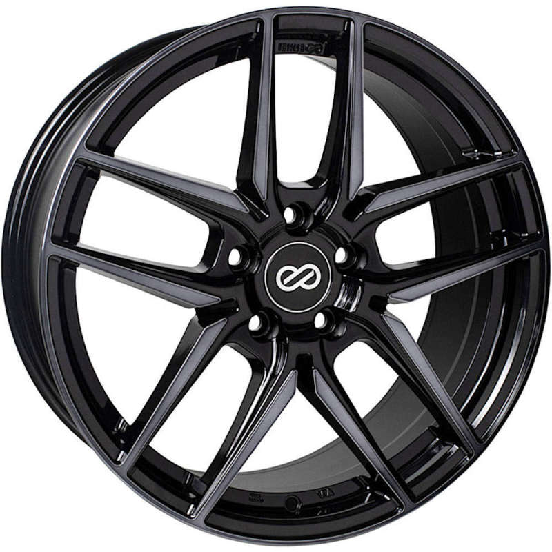 Enkei Icon 17x7.5 45mm Offset 5x114.3 72.6mm Bore Pearl Black - 524-775-6545MBM