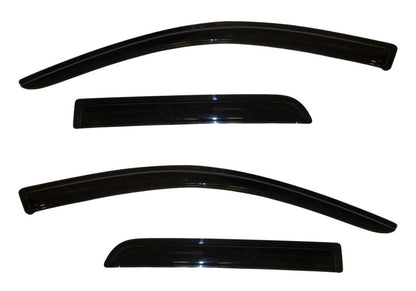 AVS 11-13 Mitsubishi Outlander Sport Ventvisor Outside Mount Window Deflectors - 94191-C-Dub Tech