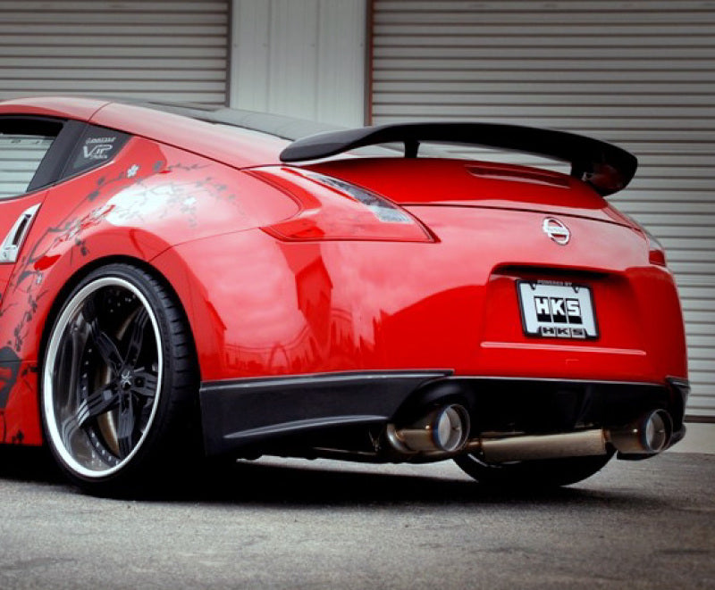 HKS 09+ 370z Dual Hi-Power Titanium Tip Catback Exhaust (requires - 32009-BN004