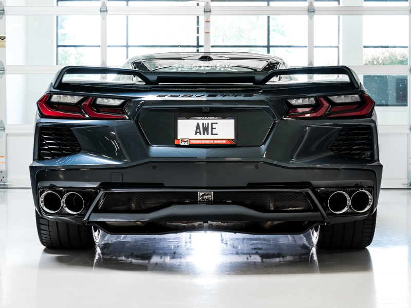 AWE Tuning 2020 Chevrolet Corvette (C8) Touring Edition Exhaust - - 3015-42151-C-Dub Tech