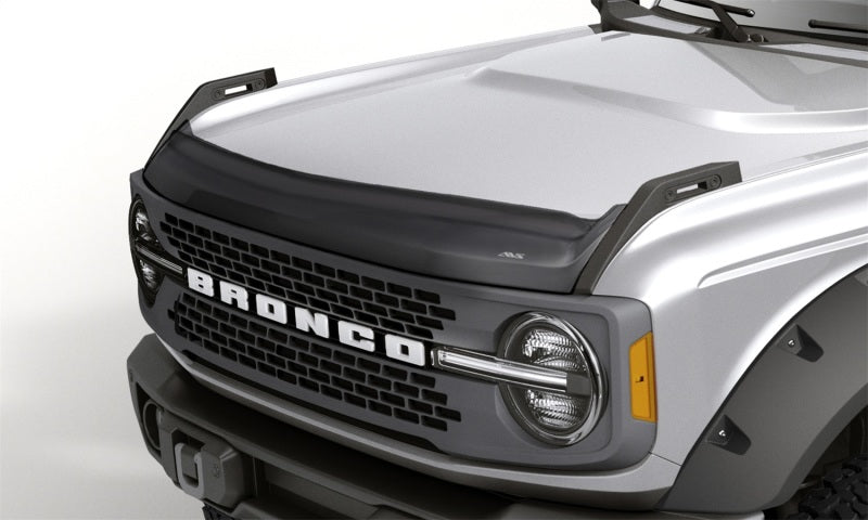AVS 21-22 Ford Bronco Aeroskin II Textured Low Profile Hood - 436183-C-Dub Tech