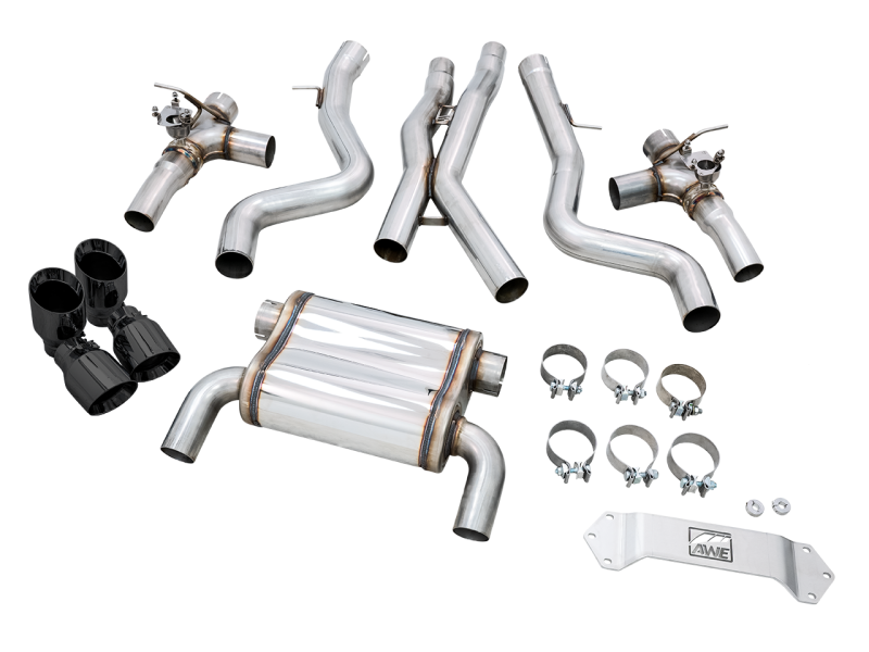 AWE Tuning BMW F8X M3/M4 Track Edition Catback Exhaust - - 3020-43087-C-Dub Tech