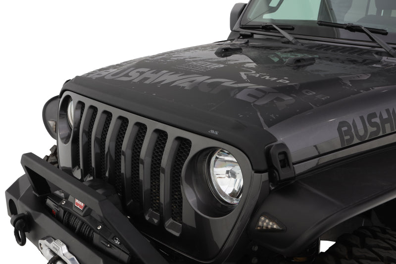 AVS 2018+ Jeep Wrangler (JL) 2dr/4dr Aeroskin II Textured Low - 436148-C-Dub Tech