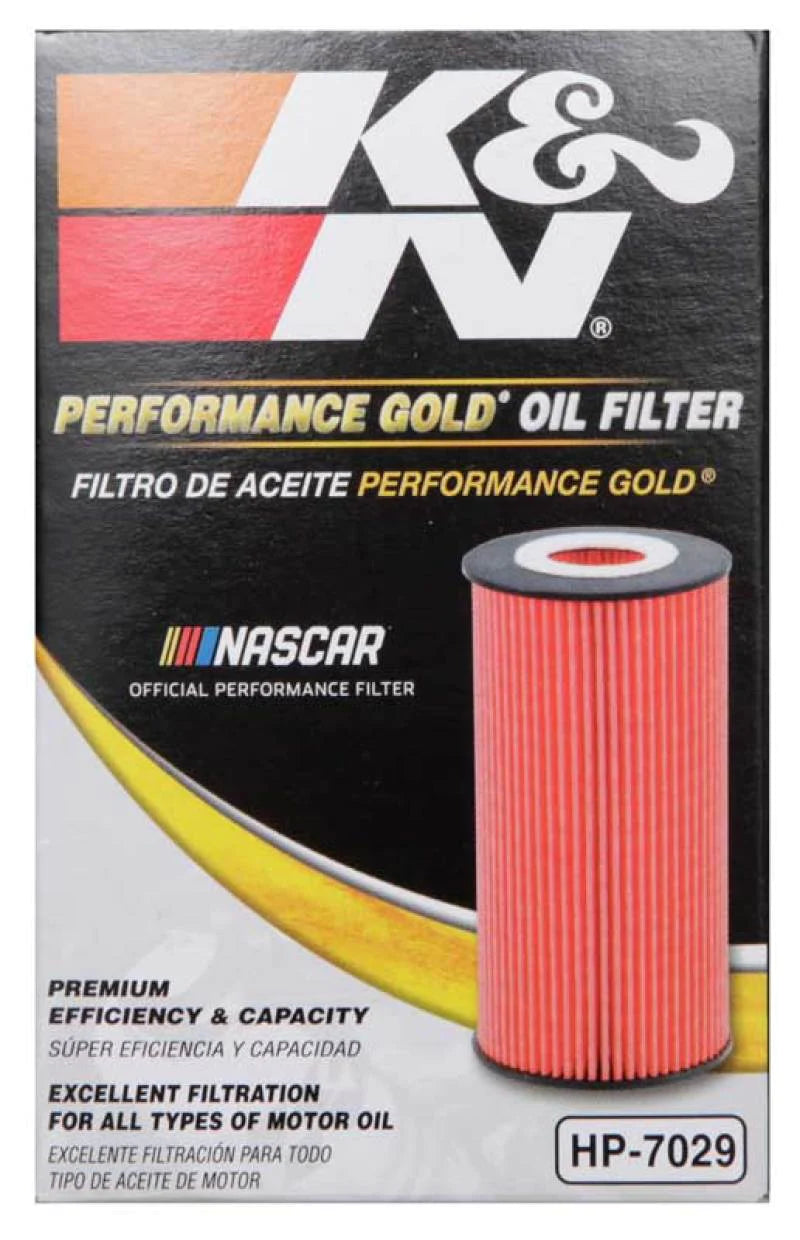 K&N Performance Oil Filter for Hyundai/Kia 3.8L V6, 4.6L/5.0L V8 - HP-7029