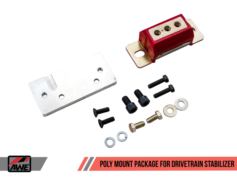 AWE Tuning Drivetrain Stabilizer w/Poly Mount for Manual Transmission - 2210-11010-C-Dub Tech