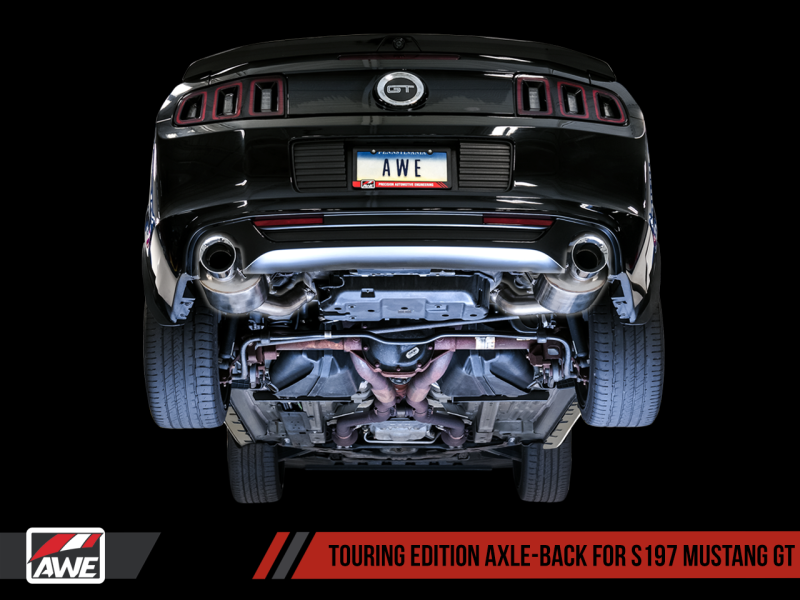 AWE Tuning S197 Mustang GT Axle-back Exhaust - Touring Edition - 3015-32094-C-Dub Tech
