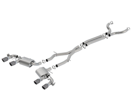 Borla 17-18 Chevrolet Camaro ZL1 6.2L V8 Atak Catback Exhaust - 140727CFBA