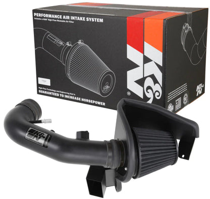 K&N 11-14 Ford Mustang GT 5.0L V8 Black Performance Intake - 71-3527