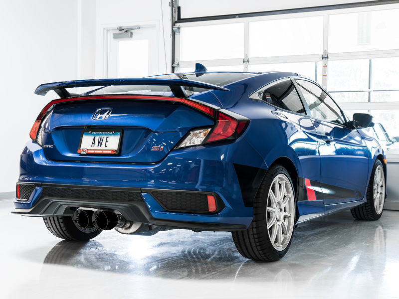 AWE Tuning 2016+ Honda Civic Si Touring Edition Exhaust w/Front - 3015-33122-C-Dub Tech