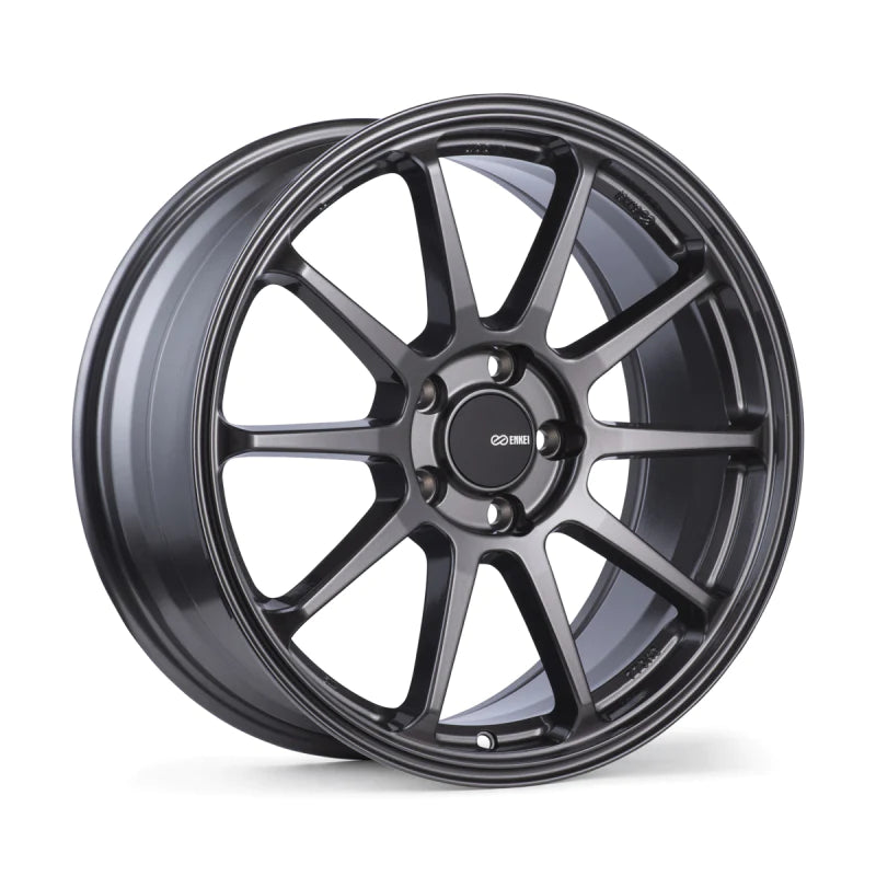 Enkei PX-10 18x8 5x112 45mm Offset 72.6mm Bore Gunmetal Wheel - 536-880-4445GM