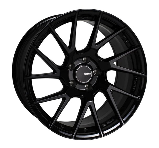 Enkei TM7 18x8.5 5x100 45mm Offset 72.60 Bore - Black - 507-885-8045BK