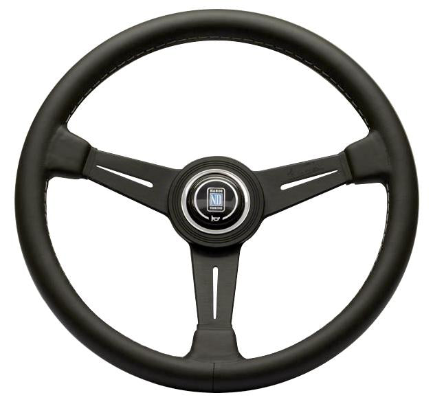 Nardi Classic - 360mm (Black Leather / Black)