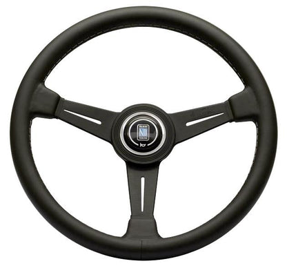 Nardi Classic - 360mm (Black Leather / Black)